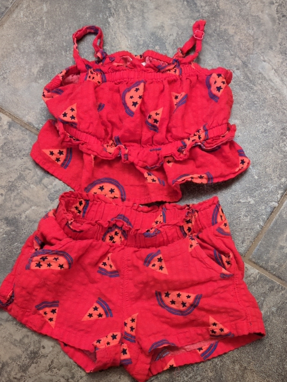 Cat & Jack Crop Top Set